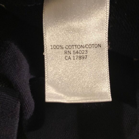 Banana Republic Sweatshirt Men’s Size M Hoodie Pop Stripe New Eclipse - Picture 4 of 6